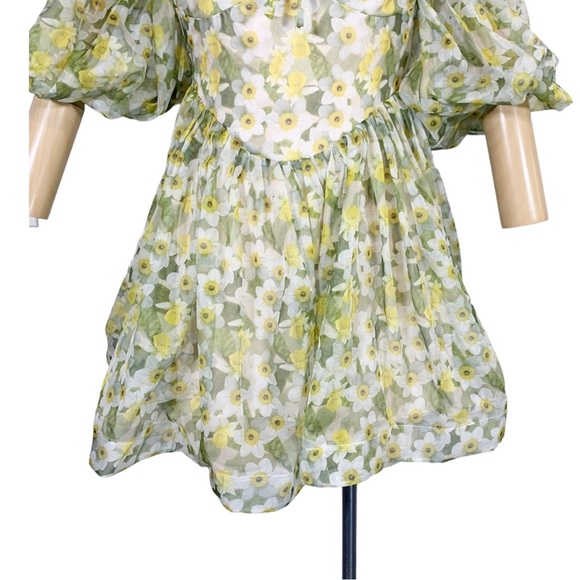 Dear Jose Off The Shoulder Mini Dress Floral Print Size Small NWT - Picture 8 of 13